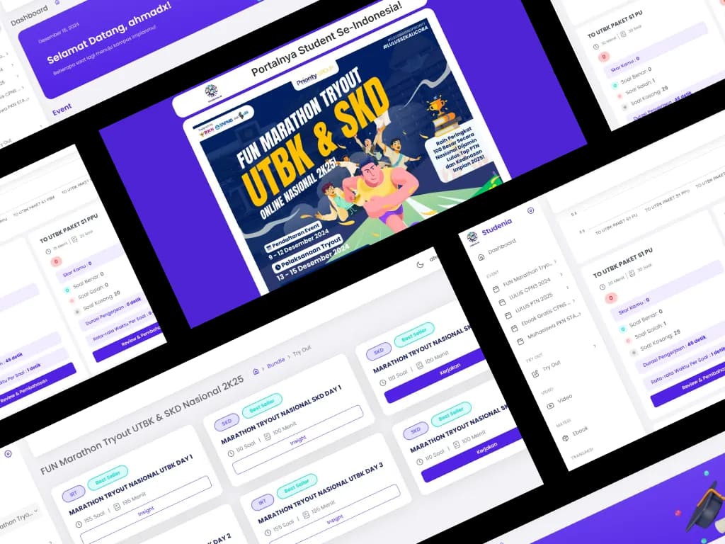 National Tryout Platform — Education project by Lokasolusi
